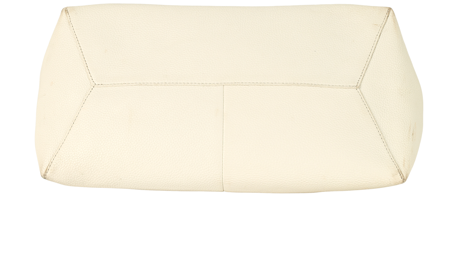 The Sack Bag, &pound;230, Handbags, White, Leather, Top view